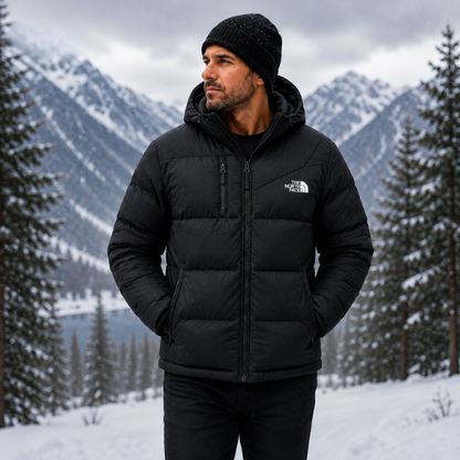 Doudoune Homme Chaude à Capuche – Collection Hiver 2026/27