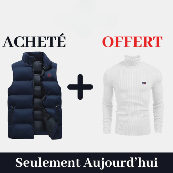 Gilet + Pull Gratuit (DESTOCKAGE)