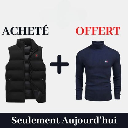 Gilet + Pull Gratuit (DESTOCKAGE)